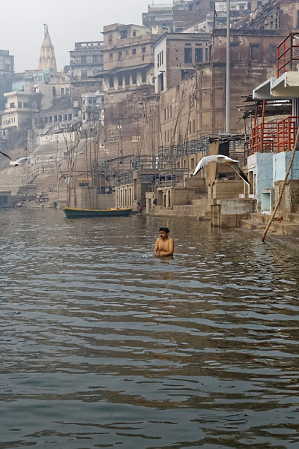 Varasani-Promenade sur le Gange-056